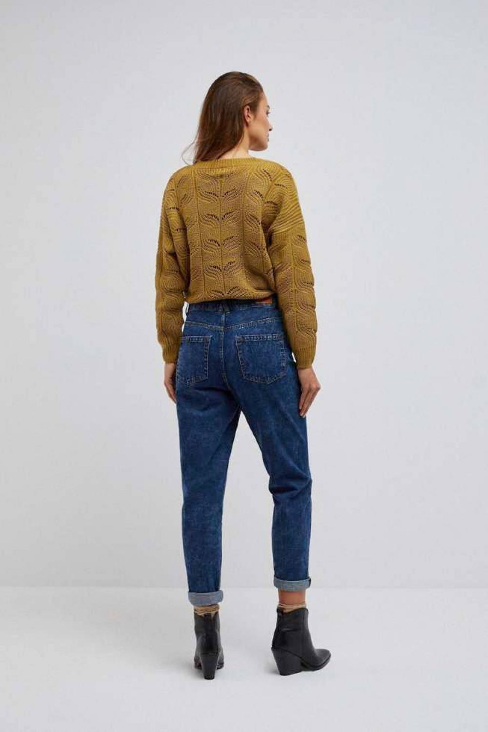 MOM jeans blue Moodo Z-JE-3612