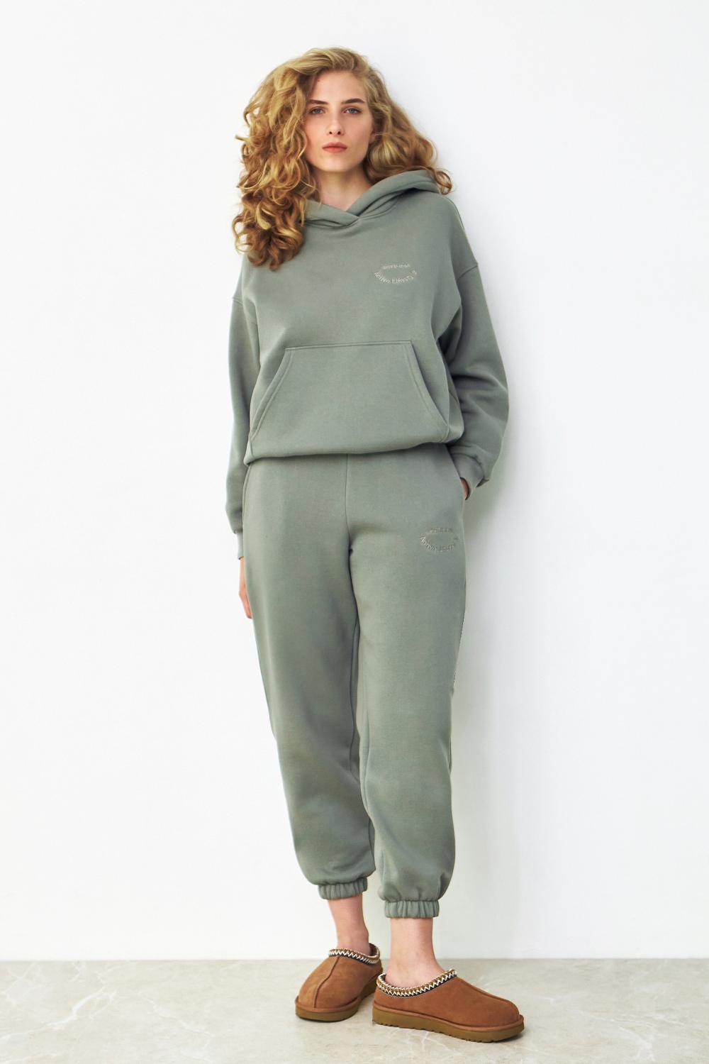 Suit sports warmon fleece olive Lerman STIMMA