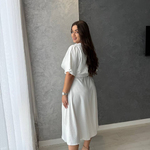 White dress Plus Size