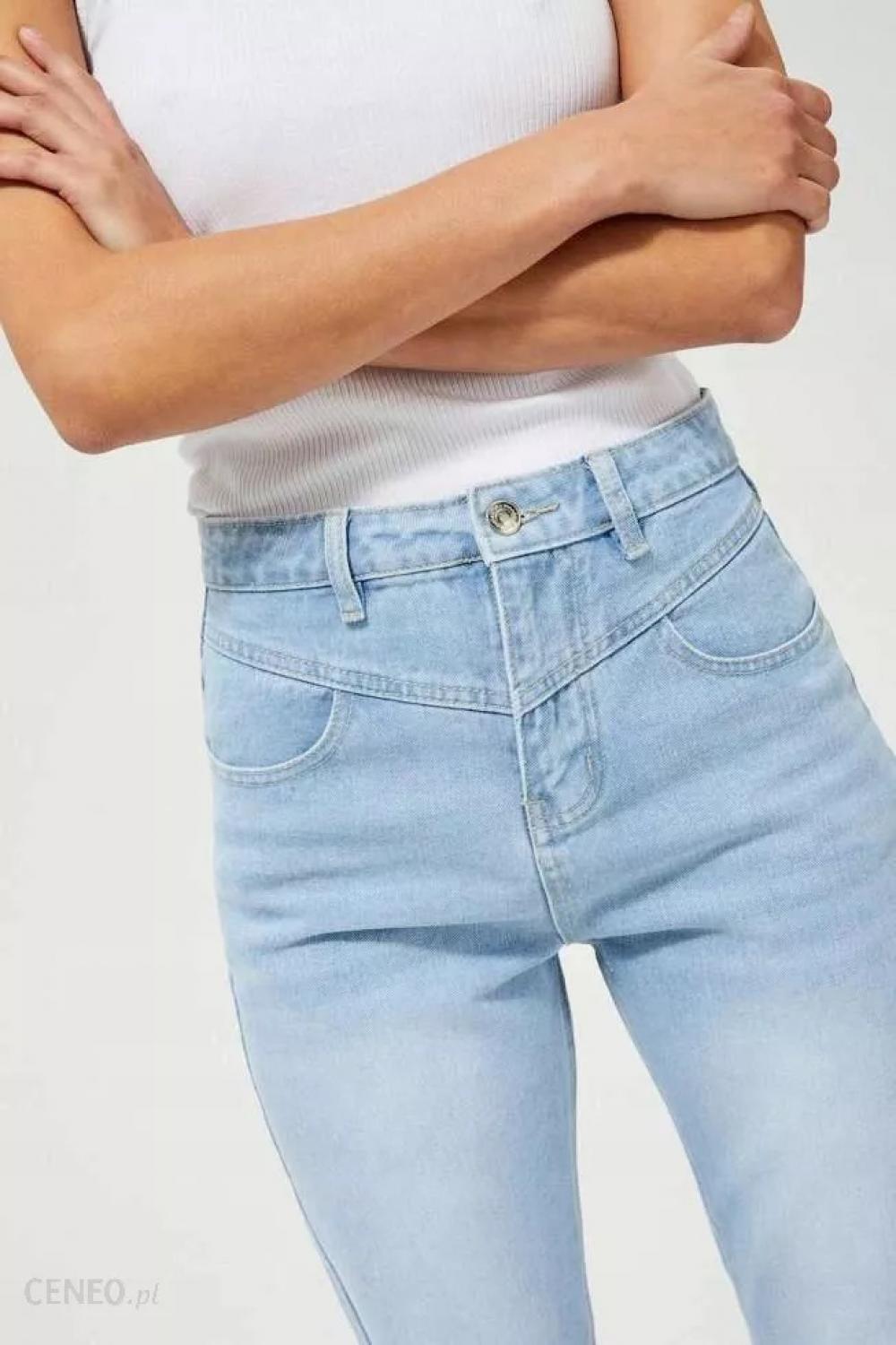 Jeans Mom Fit blue L-JE-3410 Moodo