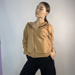 Кофта на блискавці бежева SK004 Dias