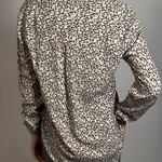 Blouse olive printed Z-KO-3300 MOODO