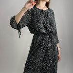 Chiffon dress in the scent of Petro Soroka