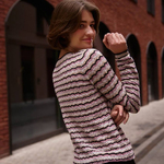 Women's pink and beige jacket