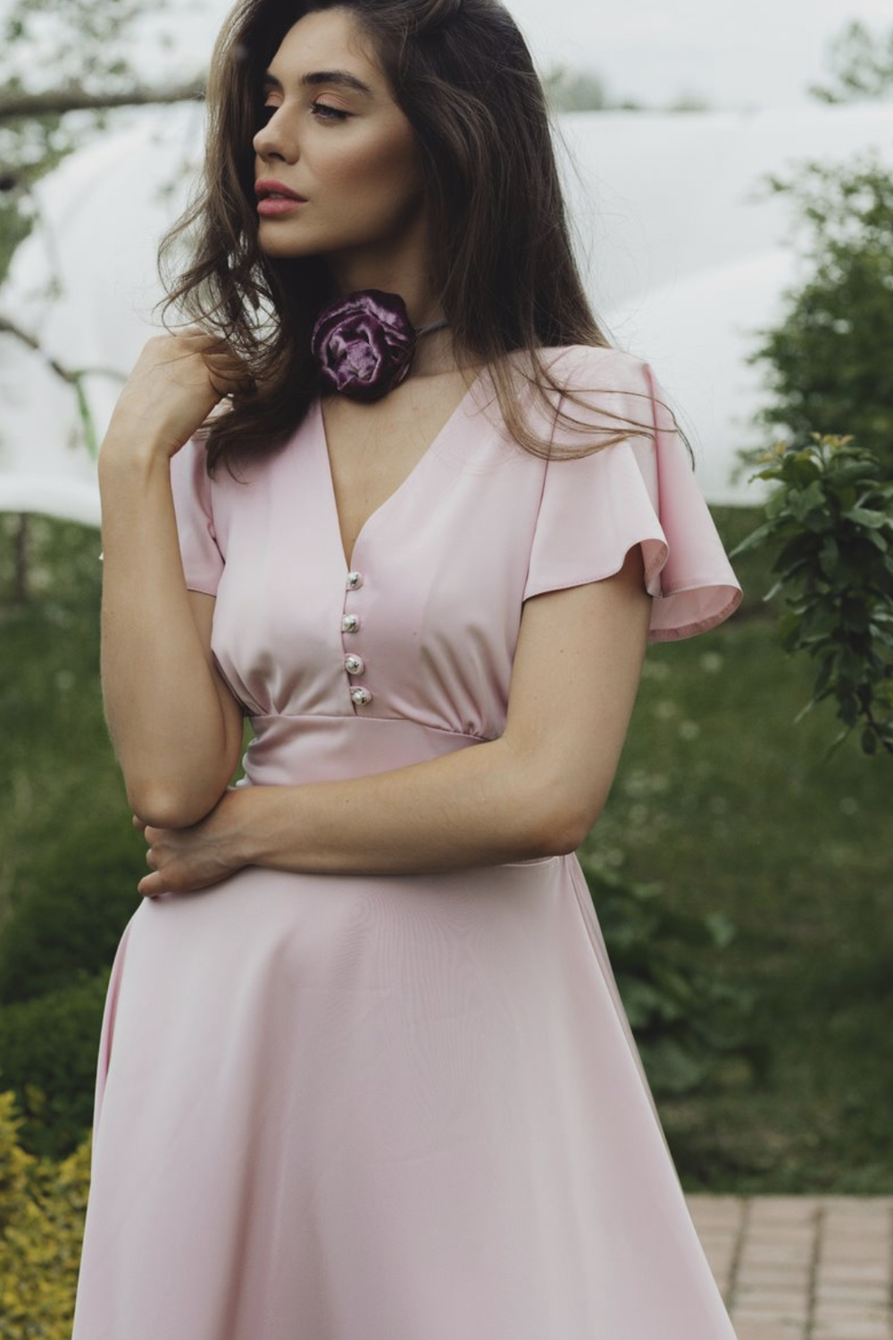 Сукня персикова міді Stolyarchuk 852