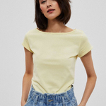 Yellow t-shirt Moodo L-TS-3739