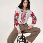 Vyshyvanka women's white Spring dreams