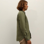 Vyshyvanka men's khaki Mountains Svarga