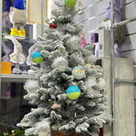 Christmas tree/ Snowy and fuzzy