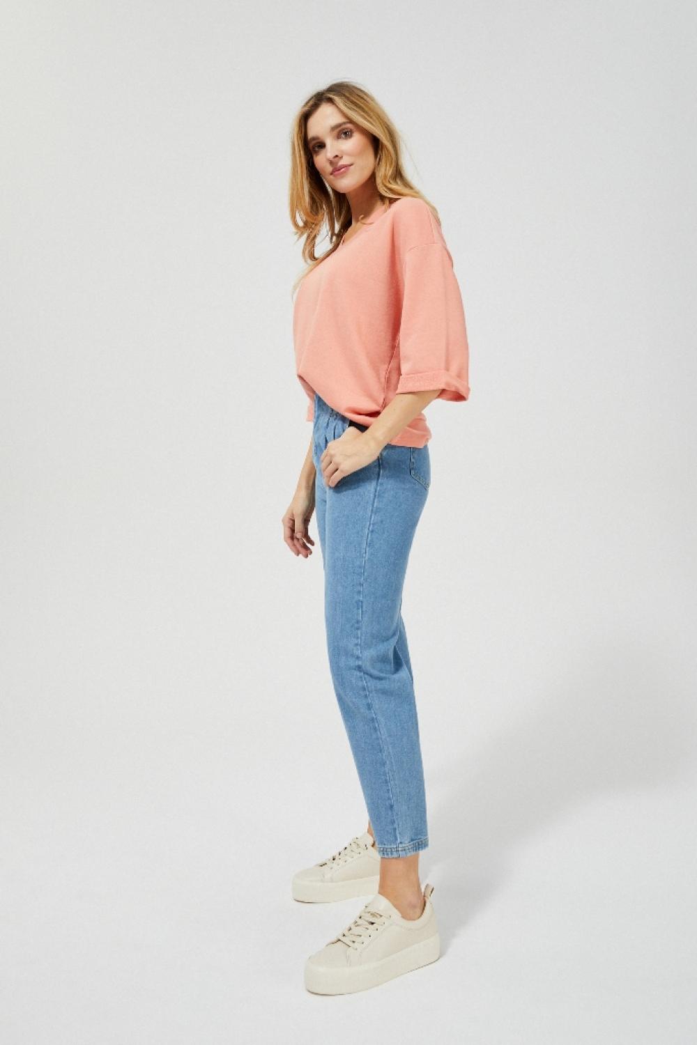 Jeans slouchy blue Moodo L-JE-3415