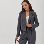 Suit woman jacket and trousers gray 6741.2 ARTMON