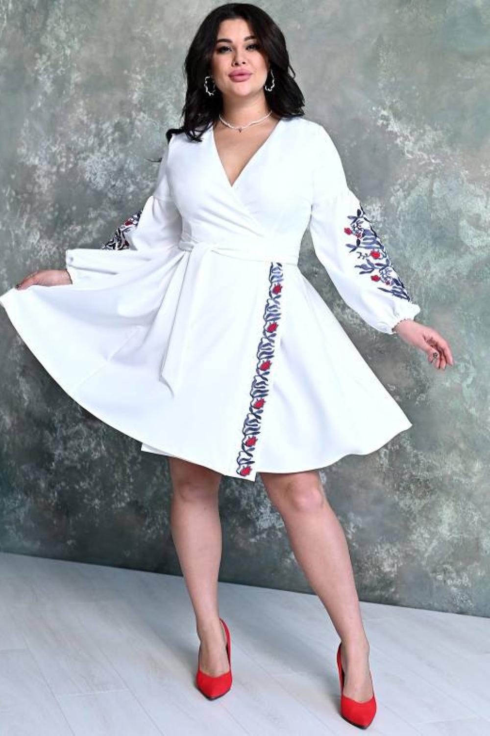 White festive dress