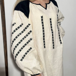 Embroidered dress white on white