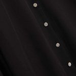 Shirt black free cut Z-KO-4216 MOODO