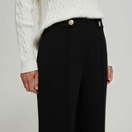 Pants women's classic black Z-SP-3927 MOODO
