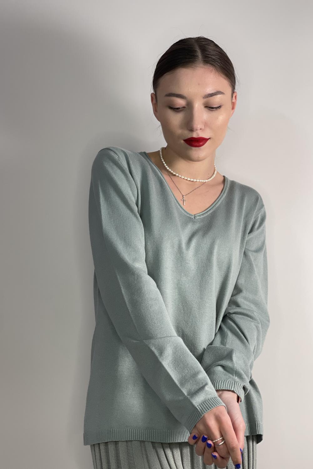 Jumper classic menthol Marina V