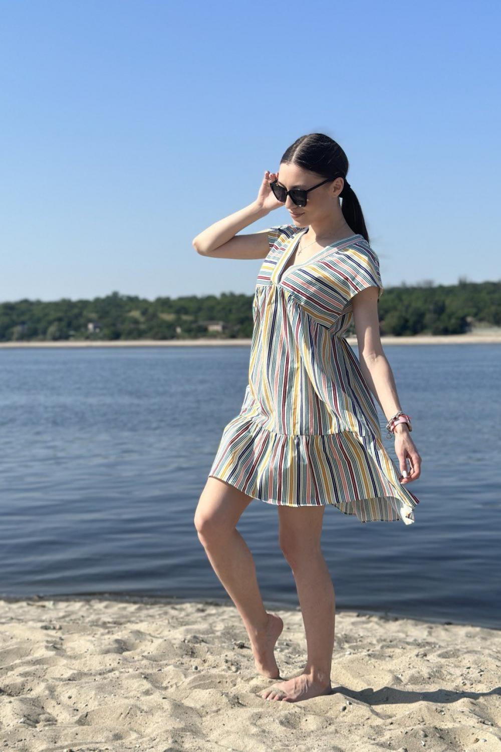 Сукня в смужку PENR252A