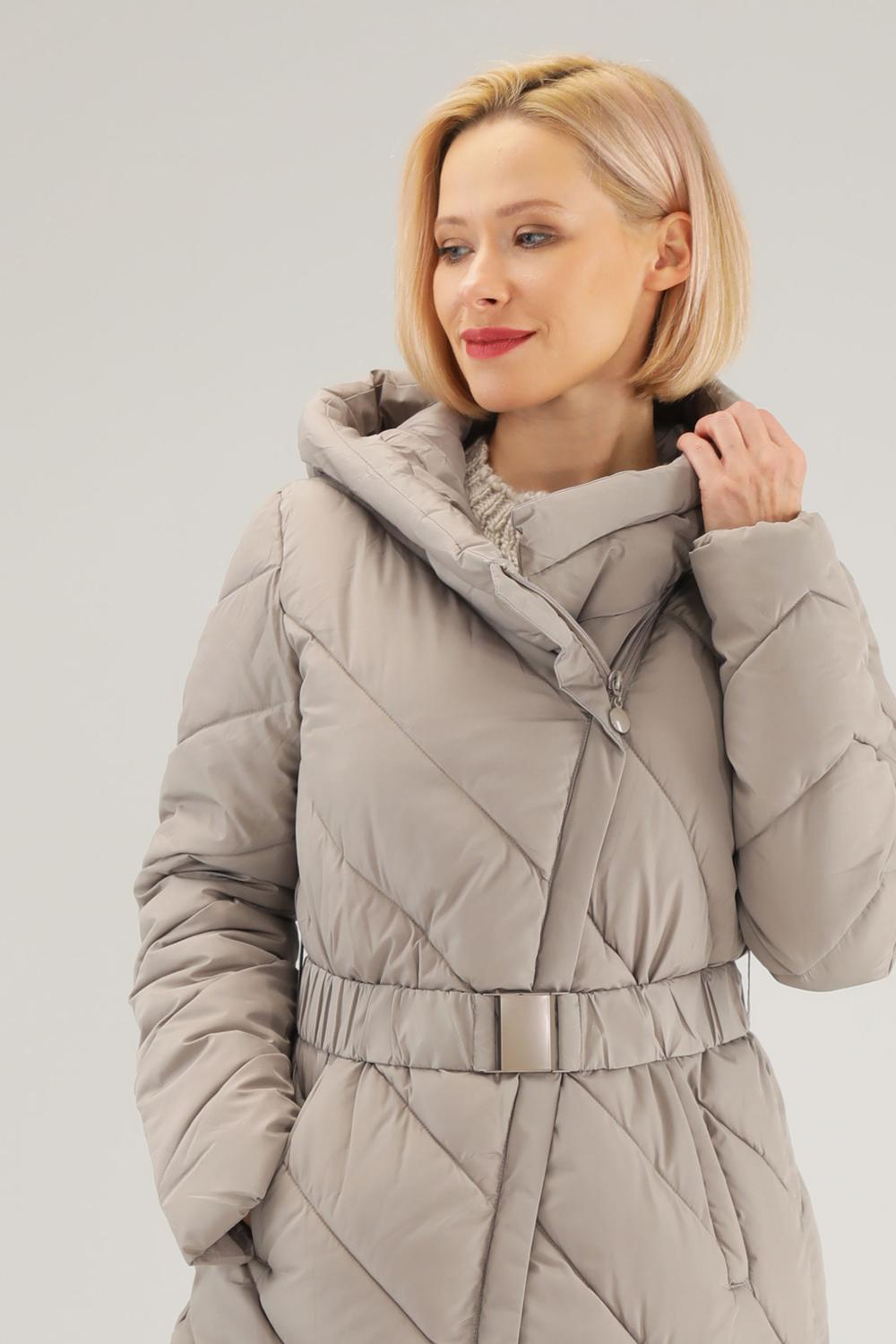 Women's warm beige jacket 76-6663 UNISONO