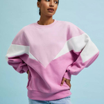 Pink biker sweatshirt