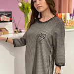 Сукня з вовни в клітинку Elegance love