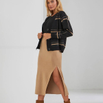 Classic knit skirt