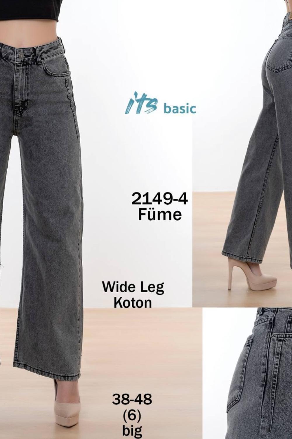 Wide Leg grey jeans