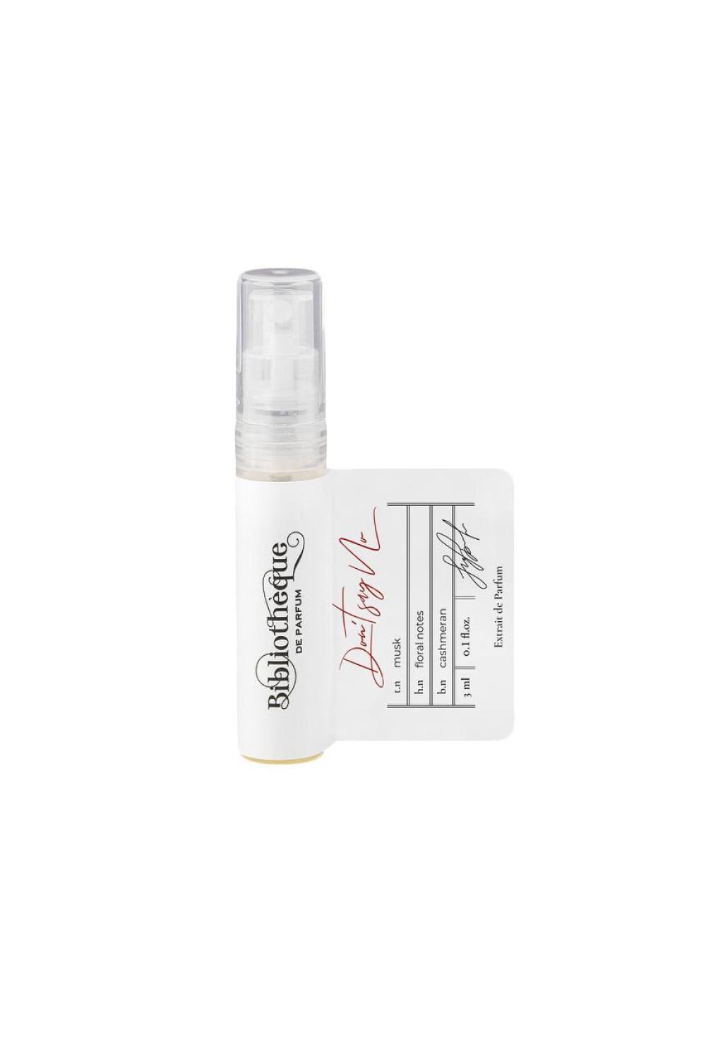 Парфум афродизіак Don't say No by Bibliotheque de Parfum