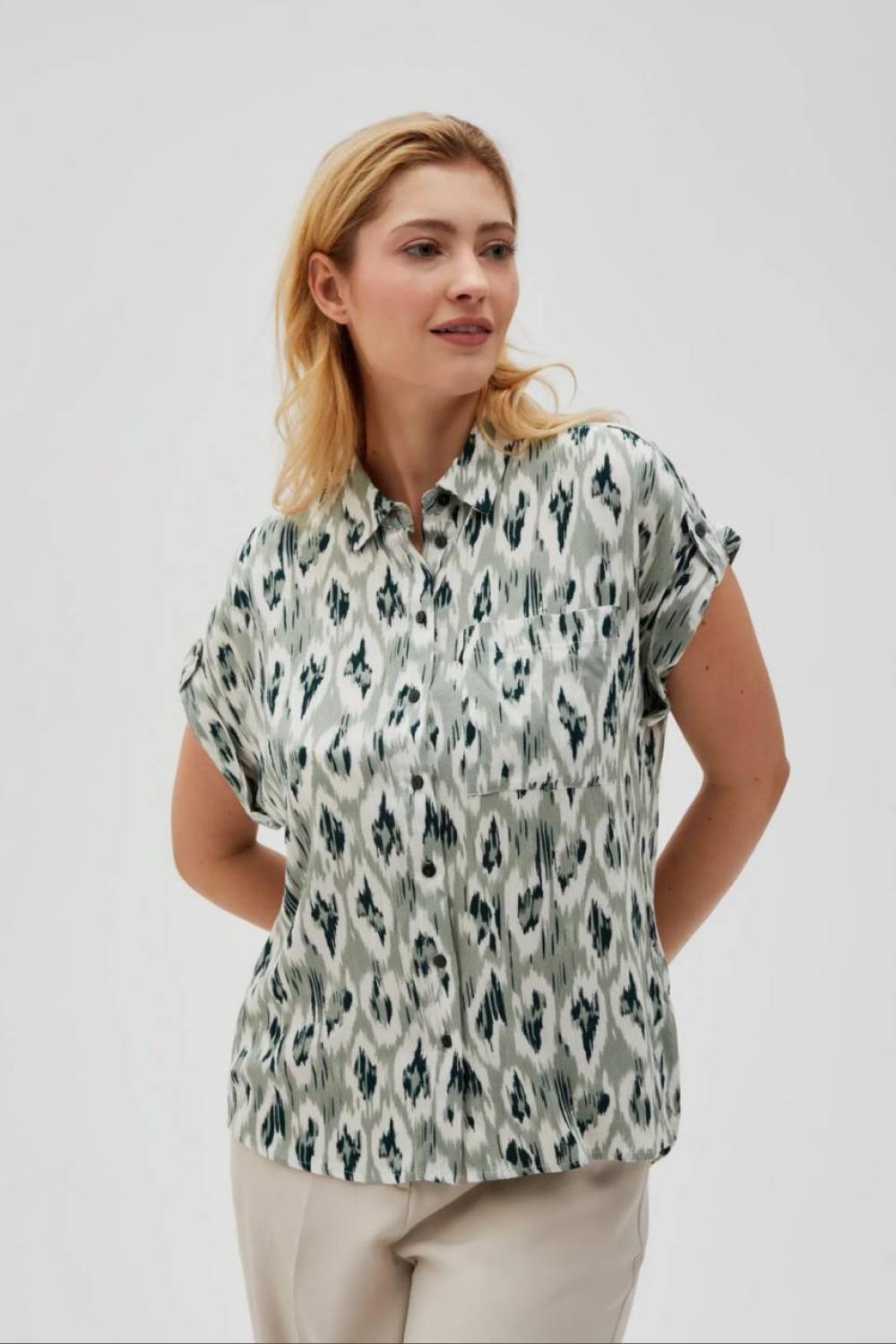 Olive blouse