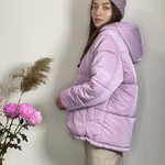 Jacket women's warm lilac JB001 DIAS