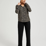 Black women's blouse