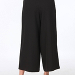 Wide-leg skirt trousers