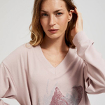 Pink sweatshirt