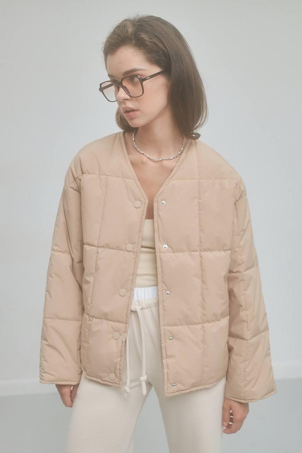 Beige spring jacket