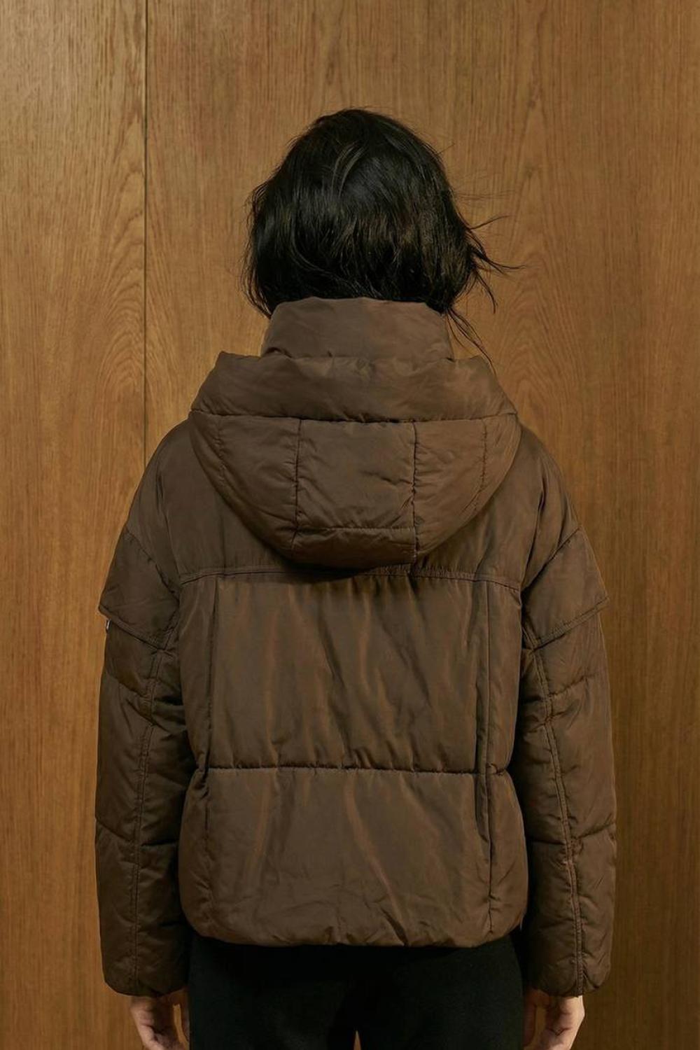 Chocolate demi-season jacket-vest 8606-KR-realize