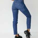Jeans straight blue 482 Woman