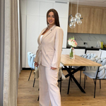 Beige suit Plus Size