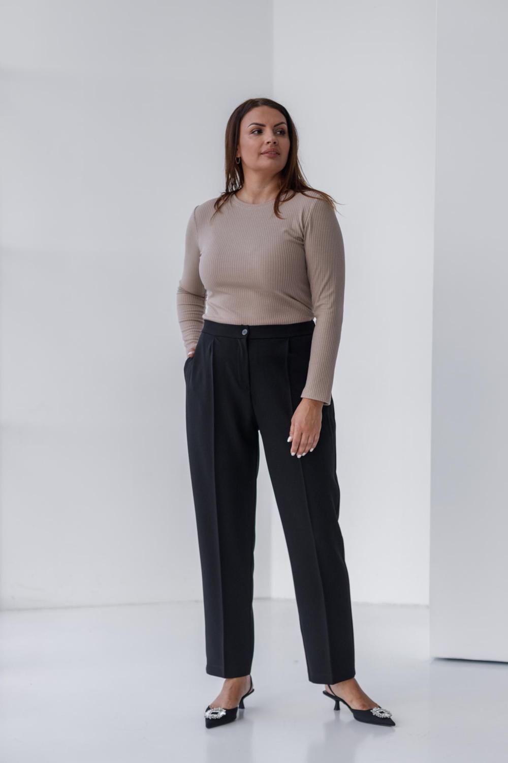 Pants classic women's black  05 ROY