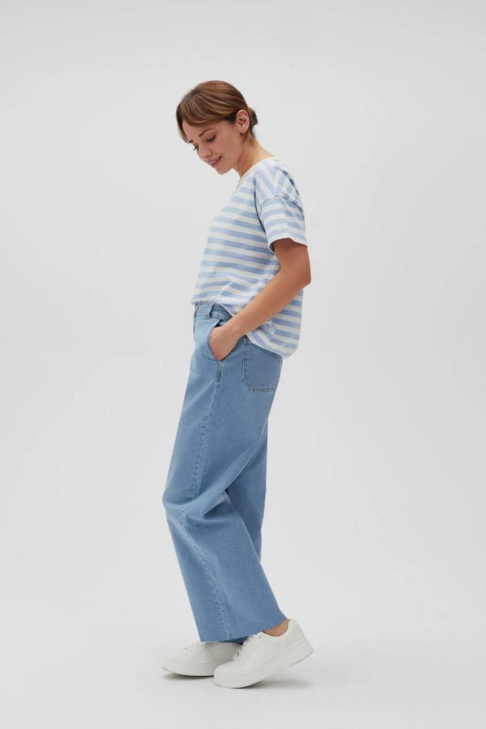 Blue mom relax jeans
