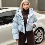 Blue short vest jacket 1365-blueRealiz