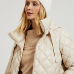A beige jacket