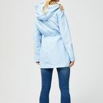 Parka jacket Zhinocha Vesnyana blue L-KU-2803 MOODO