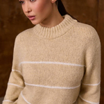 Women's warm ecru jumper