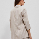 Jacket beige with short sleeves Moodo L-MR-4008