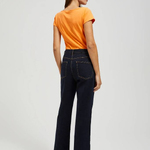Flared jeans dark blue