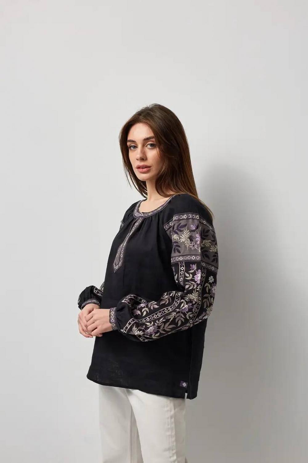 Вишиванка чорна Дарина Merezhka