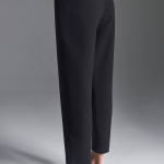 Classic women's black suit trousers