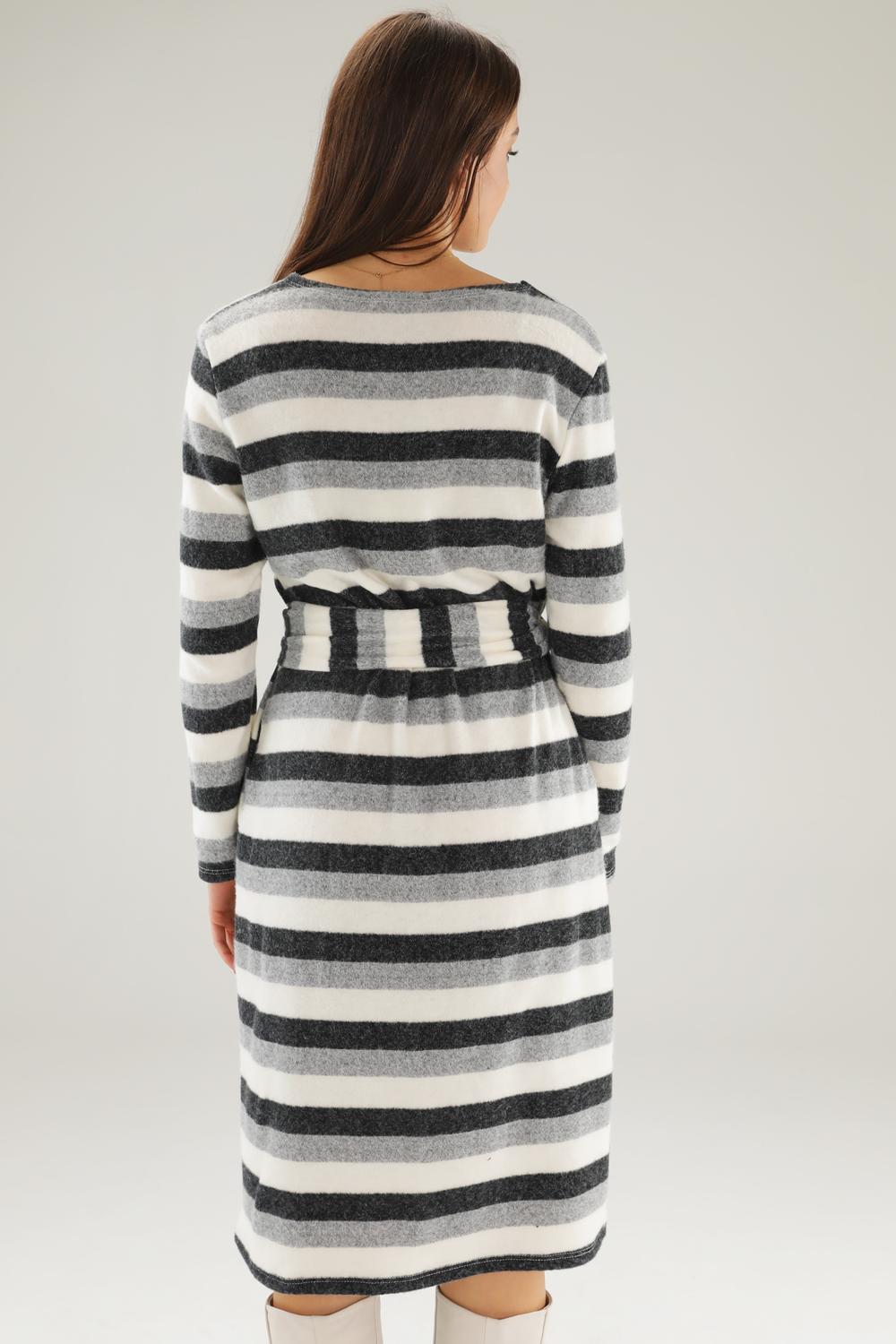 Striped dress 199-22481 UNISONO