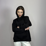 Худі чорне SK3004 Dias на флісі