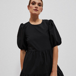 Black dress with an open back Moodo L-SU-4017
