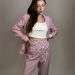 Класичний жакет пудрового кольору Yuka Paris